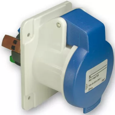 SCHNEIDER PKY16G425 PRATIKA Panelre szerelhető egyenes aljzat, 3P+N+F, 9h, 16A, 250V, IP44, gyorscsatlakozás SCHNEIDER PKY16G425 PRATIKA Panelre szerelhető egyenes aljzat, 3P+N+F, 9h, 16A, 250V, IP44, gyorscsatlakozás