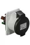SCHNEIDER PKY16G445 PRATIKA Panelre szerelhető egyenes aljzat, 3P+N+F, 7h, 16A, 500V, IP44, gyorscsatlakozás SCHNEIDER PKY16G445 PRATIKA Panelre szerelhető egyenes aljzat, 3P+N+F, 7h, 16A, 500V, IP44, gyorscsatlakozás