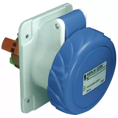 SCHNEIDER PKY16G725 PRATIKA Panelre szerelhető egyenes aljzat, 3P+N+F, 9h, 16A, 250V, IP67, gyorscsatlakozás SCHNEIDER PKY16G725 PRATIKA Panelre szerelhető egyenes aljzat, 3P+N+F, 9h, 16A, 250V, IP67, gyorscsatlakozás