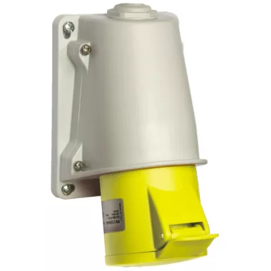 SCHNEIDER PKY16W413 PRATIKA Falra szerelhető aljzat, 2P+F, 4h, 16A, 130V, IP44, gyorscsatlakozás SCHNEIDER PKY16W413 PRATIKA Falra szerelhető aljzat, 2P+F, 4h, 16A, 130V, IP44, gyorscsatlakozás