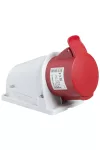 SCHNEIDER PKY16W434 PRATIKA Falra szerelhető aljzat, 3P+F, 6h, 16A, 415V, IP44, gyorscsatlakozás