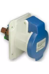 SCHNEIDER PKY32G424 PRATIKA Panelre szerelhető egyenes aljzat, 3P+F, 9h, 32A, 250V, IP44, gyorscsatlakozás SCHNEIDER PKY32G424 PRATIKA Panelre szerelhető egyenes aljzat, 3P+F, 9h, 32A, 250V, IP44, gyorscsatlakozás