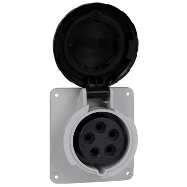 SCHNEIDER PKY32G744 PRATIKA Panelre szerelhető egyenes aljzat, 3P+F, 7h, 32A, 500V, IP67, gyorscsatlakozás SCHNEIDER PKY32G744 PRATIKA Panelre szerelhető egyenes aljzat, 3P+F, 7h, 32A, 500V, IP67, gyorscsatlakozás