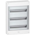   SCHNEIDER PRA20318 PRAGMA Kiselosztó, falon kívüli, 3x18 modul, PEN sín, fehér