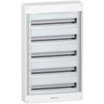   SCHNEIDER PRA20524 PRAGMA Kiselosztó, falon kívüli, 5x24 modul, PEN sín, fehér