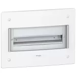   SCHNEIDER PRA25113 PRAGMA Kiselosztó, süllyesztett, 1x13 modul, PEN sín, fehér