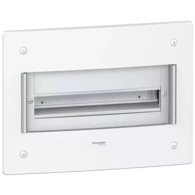 Tablou electric incastrat SCHNEIDER PRA25113 Modul PRAGMA 1x13, șină PEN, alb