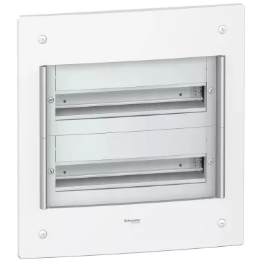 Tablou electric incastrat SCHNEIDER PRA25218 Modul PRAGMA 2x18, șină PEN, alb