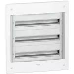   SCHNEIDER PRA25324 PRAGMA Kiselosztó, süllyesztett, 3x24 modul, PEN sín, fehér