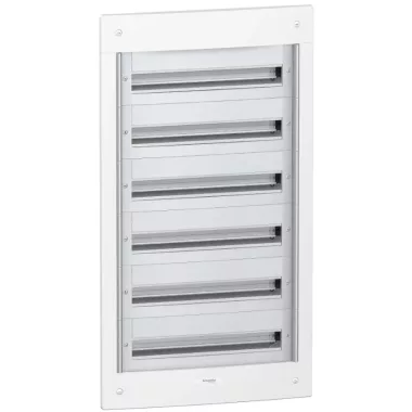 Tablou electric incastrat SCHNEIDER PRA25624 PRAGMA, 6x24 modul, șină PEN, alb