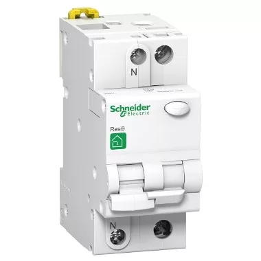 SCHNEIDER R9D31232 RESI9 áramvédős kismegszakító, AC osztály, 1P-N, C, 32A, 30mA