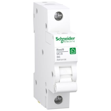 SCHNEIDER R9F14110 RESI9 kismegszakító, 1P, C, 10A