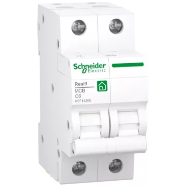 SCHNEIDER R9F14225 RESI9 kismegszakító, 2P, C, 25A SCHNEIDER R9F14225 RESI9 kismegszakító, 2P, C, 25A