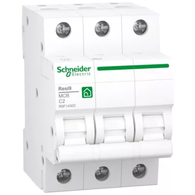 SCHNEIDER R9F14320 RESI9 kismegszakító, 3P, C, 20A