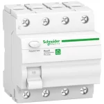   SCHNEIDER R9R02425 RESI9 áram-védőkapcsoló, A osztály, 4P, 25A, 30mA