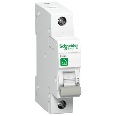 SCHNEIDER R9S64125 RESI9 circuit breaker switch, 1P, 25A
