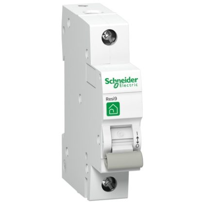 SCHNEIDER R9S64125 RESI9 circuit breaker switch, 1P, 25A