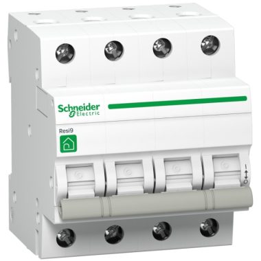 SCHNEIDER R9S64425 RESI9 circuit breaker, 4P, 25A