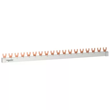 SCHNEIDER R9XFH118 RESI9 gyűjtősín, 1P, 18 osztás