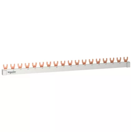 SCHNEIDER R9XFH118 RESI9 gyűjtősín, 1P, 18 osztás