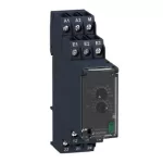 SCHNEIDER RM22JA21MR Zelio Control áramfigyelő relé, 2CO, 8A, 24…240 VAC/DC, mérési tart.:4…1000mA