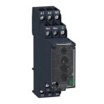   SCHNEIDER RM22LA32MR Zelio Control folyadékszint-figyelő relé, 1CO, 8A, 24…240 VAC/DC, mérési tart.:250…1000kOhm
