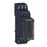 SCHNEIDER RM22TA33 Zelio Control háromfázisú fázisfigyelő relé, kikapcsolás késleltetővel, 2CO, 8A, 380…480 VAC