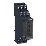   SCHNEIDER RM22UA33MR Zelio Control feszültségfigyelő relé, kikapcsolás késleltetővel, 2CO, 8A, 24…240 VAC/DC, mérési tart.:15…500V