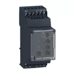 SCHNEIDER RM35BA10 Zelio Control szivattyúvezérlő relé, 1f-3f, 1CO, 5A, 208…480 VAC vagy 230 VAC