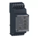 SCHNEIDER RM35JA31MW Zelio Control áramfigyelő relé, 2CO, 5A, 24…240 VAC/DC, mérési tart.:2…500mA