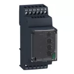 SCHNEIDER RM35JA32MR Zelio Control áramfigyelő relé, kikapcsolás késleltetővel, 2CO, 8A, 24…240 VAC/DC, mérési tart.:1,5…15A