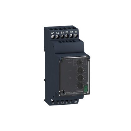   SCHNEIDER RM35JA32MR Zelio Control áramfigyelő relé, kikapcsolás késleltetővel, 2CO, 8A, 24…240 VAC/DC, mérési tart.:1,5…15A