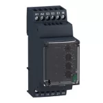 SCHNEIDER RM35JA32MT Zelio Control áramfigyelő relé, kikapcsolás késleltetővel, 2CO, 8A, 380…415 VAC, mérési tart.:1,5…15A
