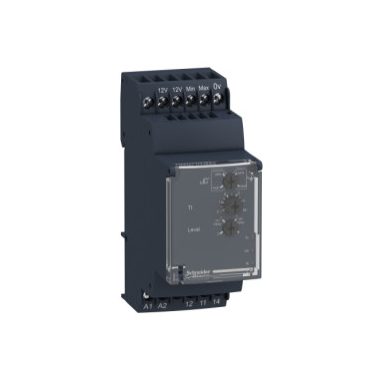 SCHNEIDER RM35LV14MW Zelio Control folyadékszint-figyelő relé, diszkrét érzékelőhöz, 2CO, 5A, 24…240 VAC/DC
