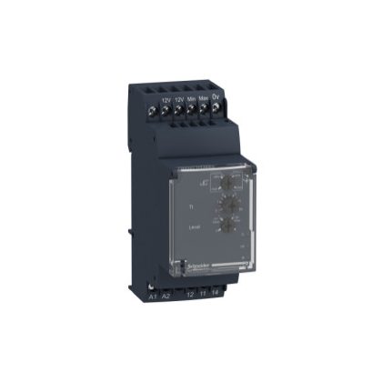   SCHNEIDER RM35LV14MW Zelio Control folyadékszint-figyelő relé, diszkrét érzékelőhöz, 2CO, 5A, 24…240 VAC/DC