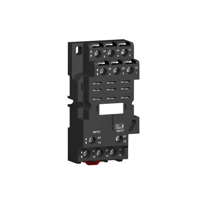   SCHNEIDER RPZF3 Zelio foglalat, RPM3*** teljesítményreléhez, 3CO, vegyes elrendezésű, csavaros