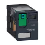   SCHNEIDER RXM3AB1FD Zelio RXM miniatűr relé, 3CO, 10A, 110VDC, tesztgomb
