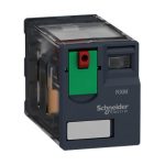   SCHNEIDER RXM4GB1P7 Zelio RXM miniatűr relé, 4CO, 3A, 230 VAC, tesztgomb, alacsony szintű
