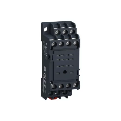   SCHNEIDER RXZE1M4C Zelio Easy relé aljzat, 4 érintkezős reléhez