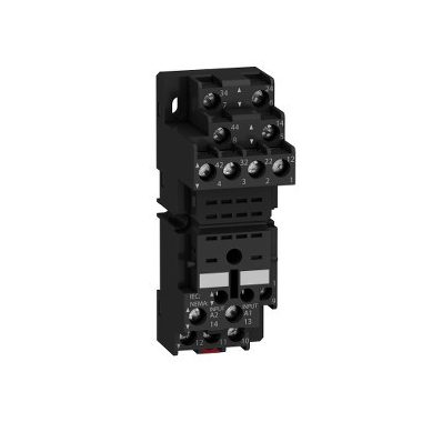SCHNEIDER RXZE2M114 Zelio foglalat, RXM2 és RXM4 relékhez, vegyes elrendezésű, csavaros