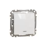   SCHNEIDER SDD111101N ÚJ SEDNA Egypólusú kapcsoló, EF, 10AX, fehér