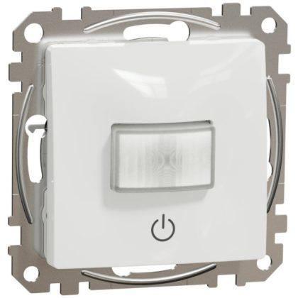   SCHNEIDER SDD111386 SEDNA WISER Mozgásérzékelő, nyomógombos fényerőszabályzóval, 160°, fehér, max. 200W