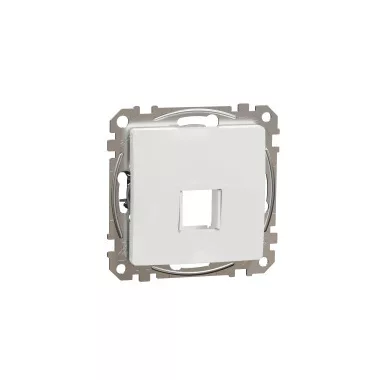 SCHNEIDER SDD111421 ÚJ SEDNA 1xRJ45 adapter, Keystone betétekhez, fehér