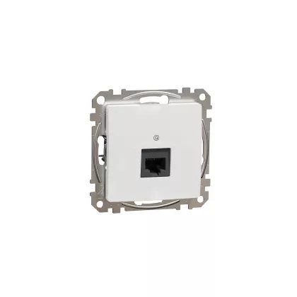 SCHNEIDER SDD111466 NEW SEDNA 1xRJ45 Cat6A UTP socket, white