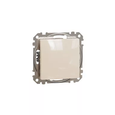 SCHNEIDER SDD112107 NEW SEDNA Cross switch, spring connection, 10AX, (107), beige