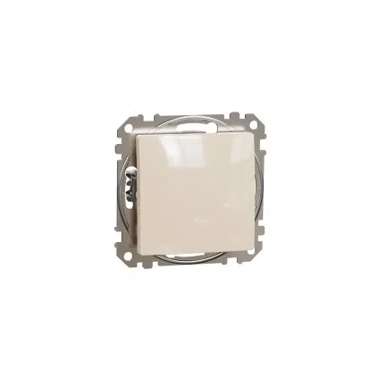   SCHNEIDER SDD112107 NEW SEDNA Cross switch, spring connection, 10AX, (107), beige