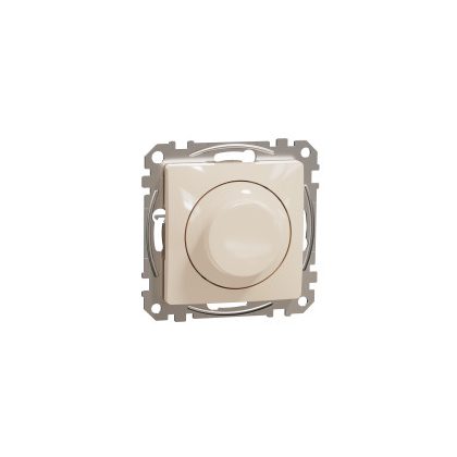   SCHNEIDER SDD112382 SEDNA WISER Universal, rotary knob, LED dimmer, beige, max. 200W