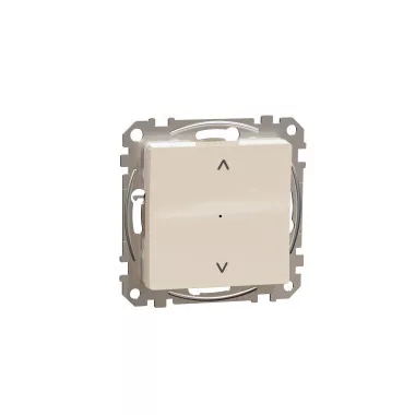 SCHNEIDER SDD112385 SEDNA WISER Intelligens redőnyvezérlő, bézs, max. 500W