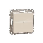   SCHNEIDER SDD112388 SEDNA WISER Smart switch with timer function, 10A, beige