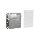   SCHNEIDER SDD113121 NEW SEDNA Card switch, spring-loaded connection, 10A, aluminum
